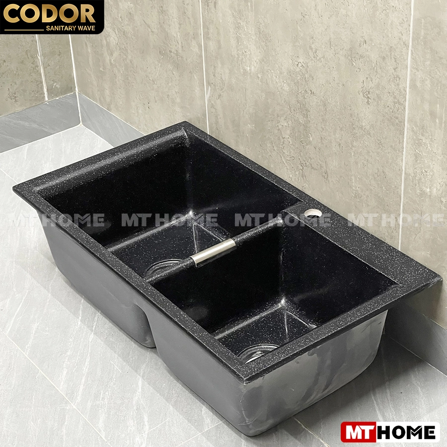 Chậu Rửa Chén Bằng Đá 2 Hộc MTCĐ-03
