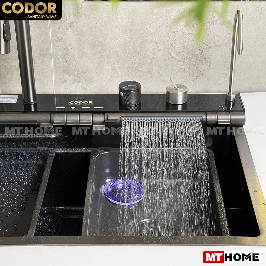 Chậu Rửa Chén Thông Minh 1 Hộc 6 Phím