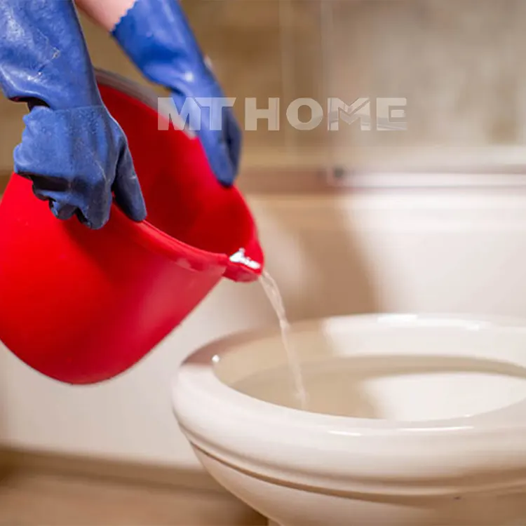 bồn cầu bị nghẹt