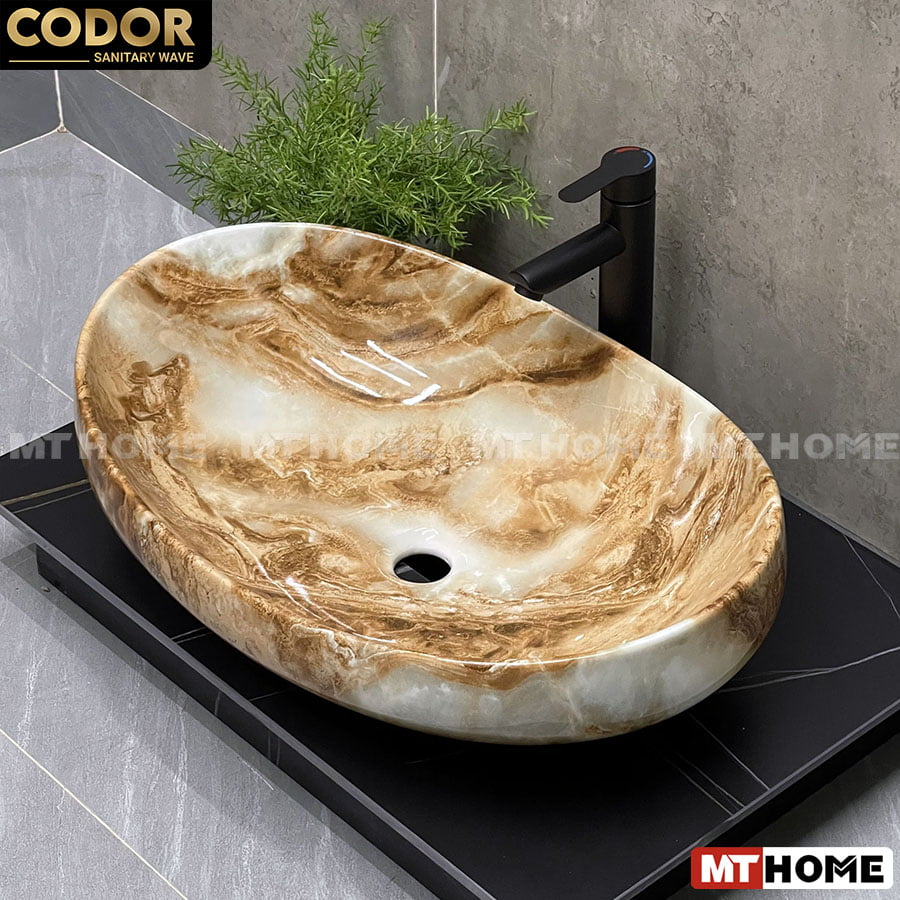 Lavabo Đặt Bàn Sứ Ceramic Cao Cấp