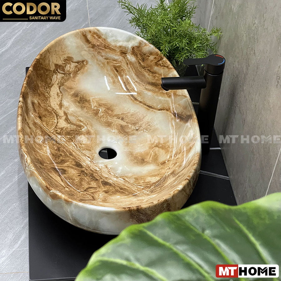 Lavabo Đặt Bàn Sứ Ceramic Cao Cấp