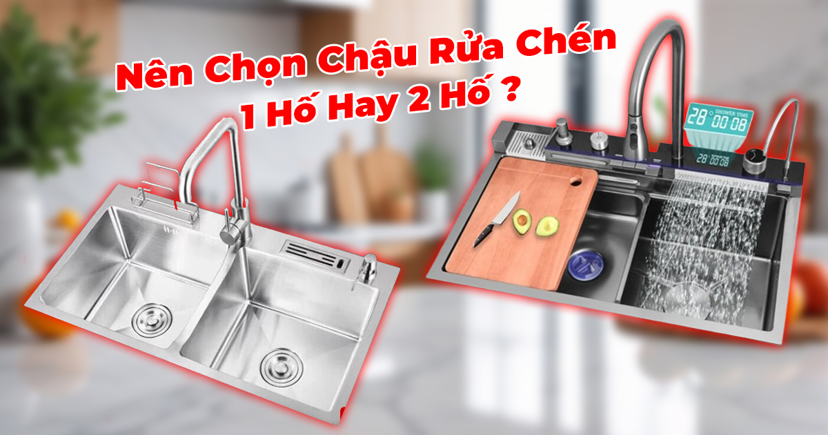 chậu rửa chén
