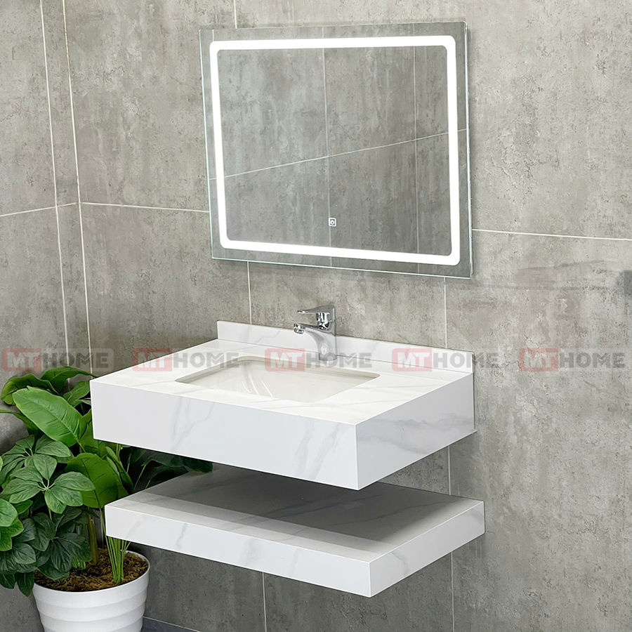 bàn đá lavabo 2 tầng