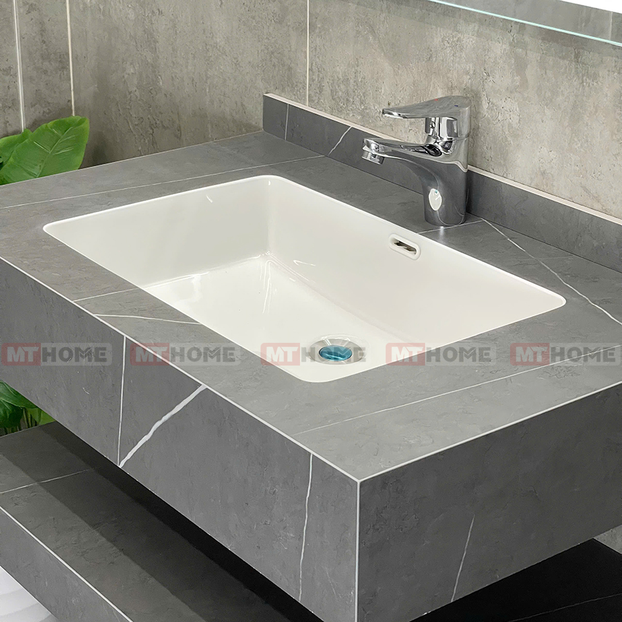bàn đá lavabo 2 tầng