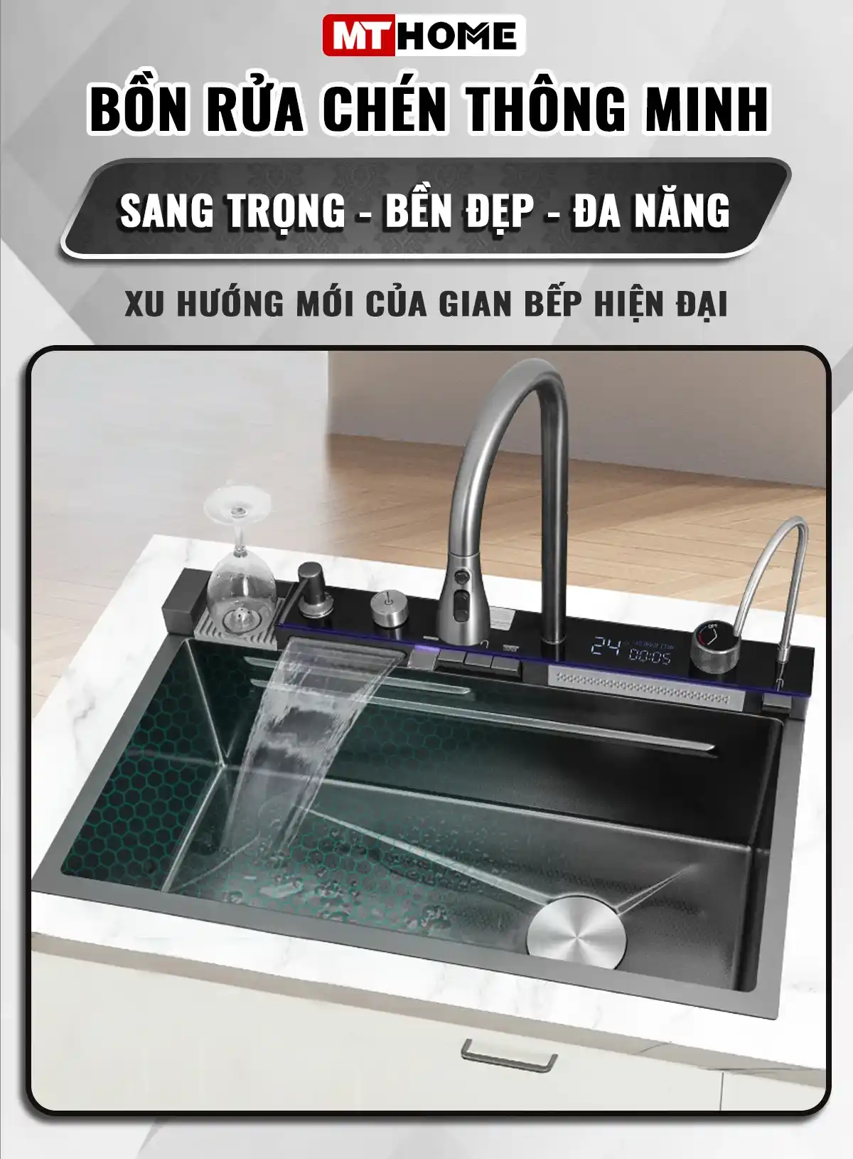chậu rửa chén bát
