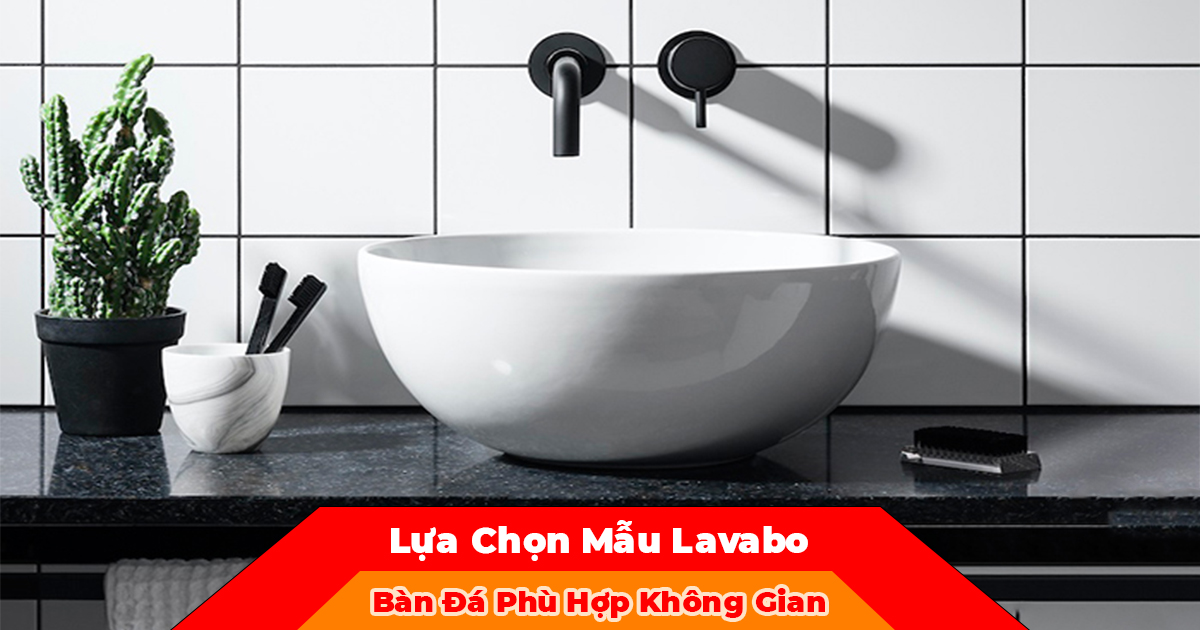Chậu rửa mặt bàn đá