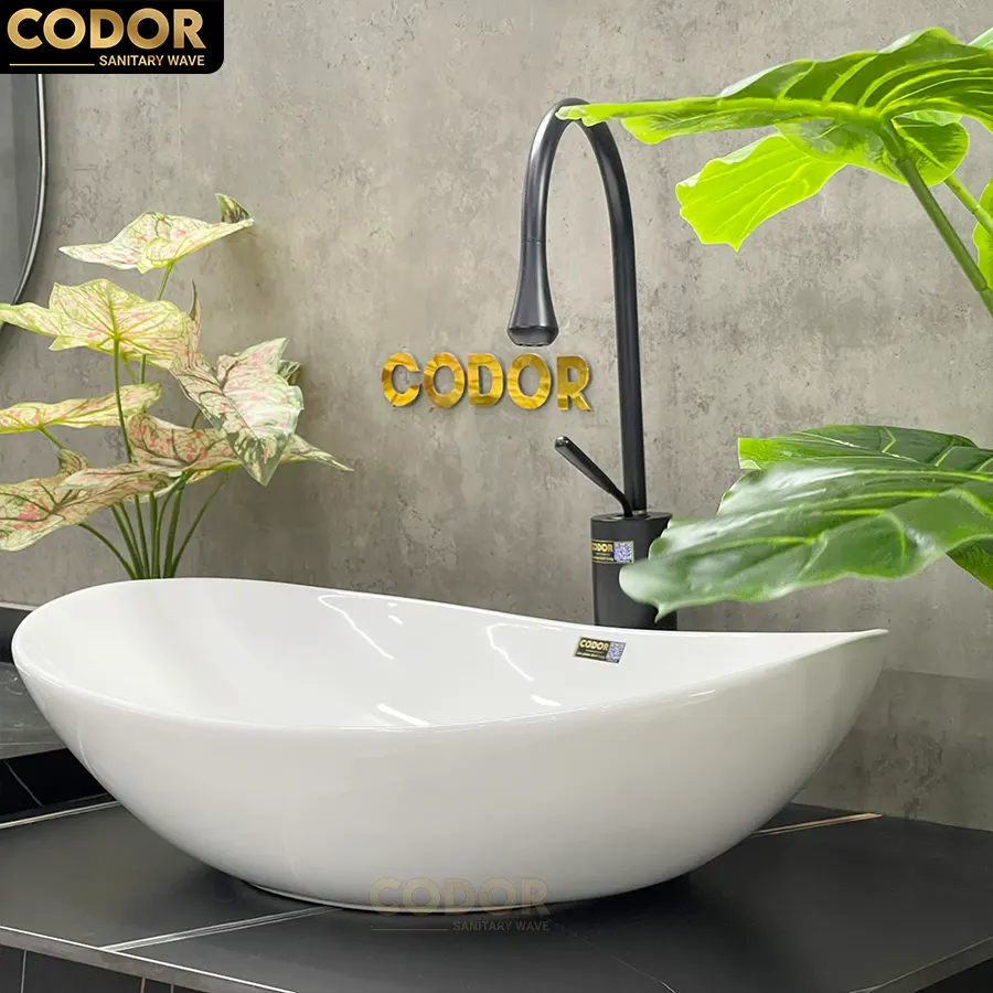 Chậu rửa mặt bàn đá