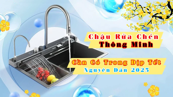 chậu rửa chén thông minh