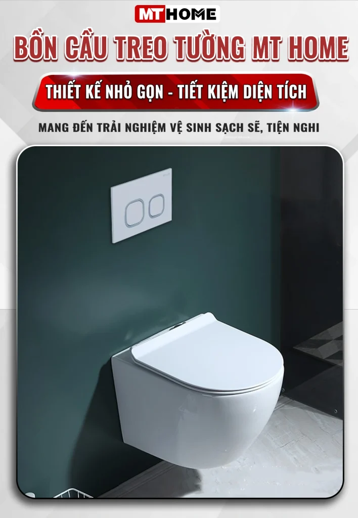bồn cầu treo tường