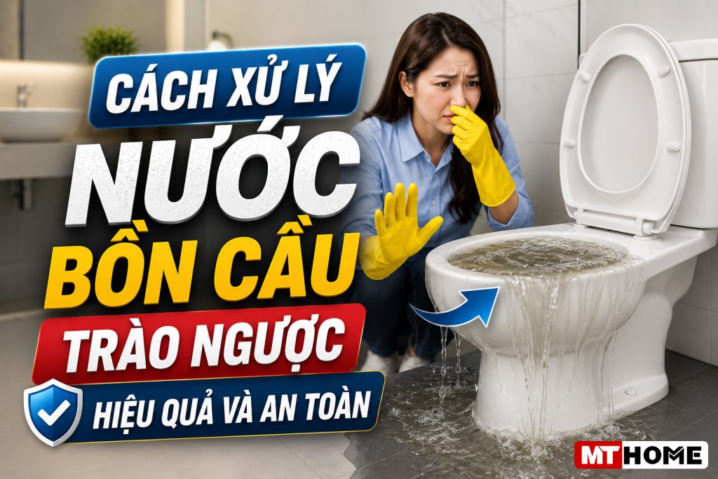 Chống bồn cầu trào ngược hiệu quả