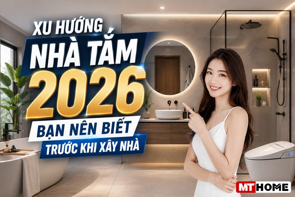 Xu hướng nhà tắm 2026
