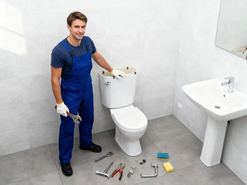 Bồn cầu bị rỉ nước