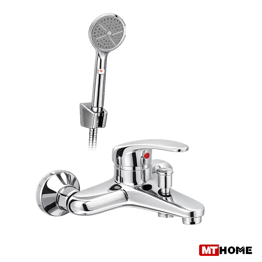 Củ Sen Tắm Nóng Lạnh Đồng Thau MTCS-8025