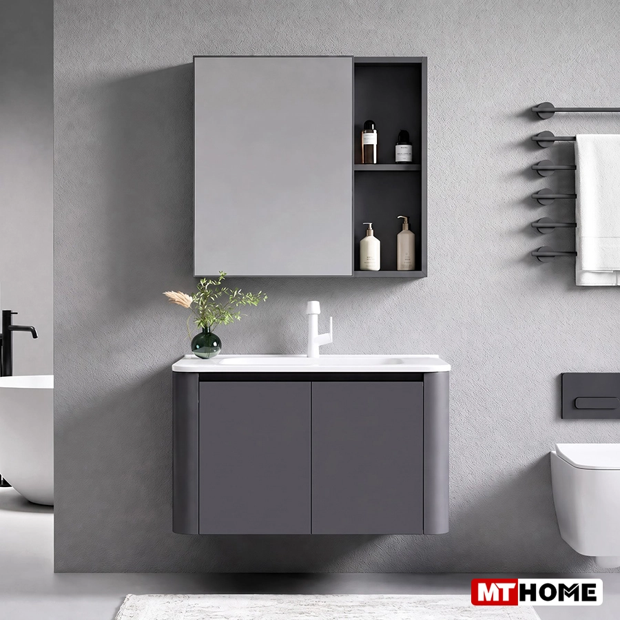 Tủ Lavabo Nhà Tắm Nhôm 60cm