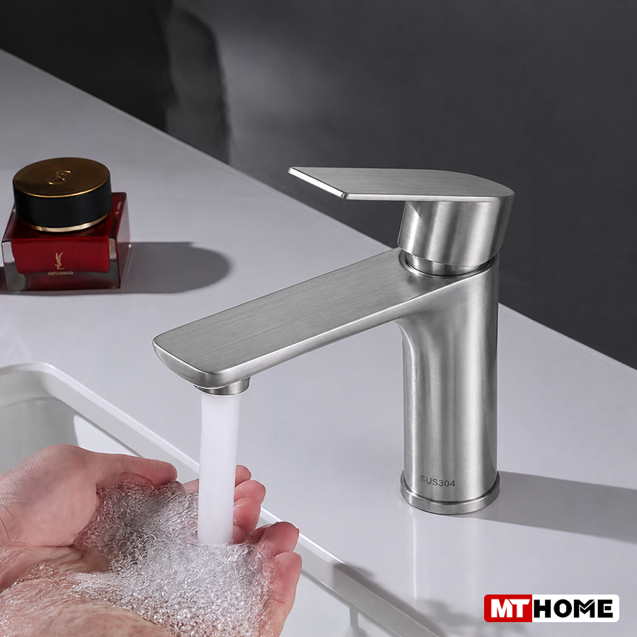 Vòi Rửa Lavabo Lạnh Inox MTVR-2627