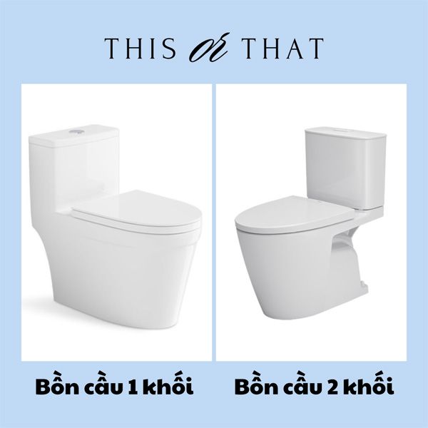 Bồn Cầu 1 Khối