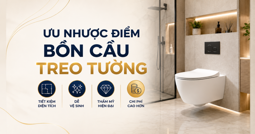 Bồn Cầu Treo Tường