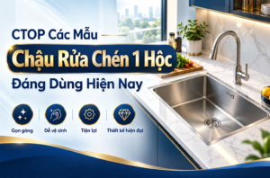 Chậu Rửa Chén 1 Hộc