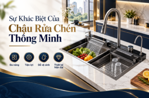 Chậu Rửa Chén Thông Minh