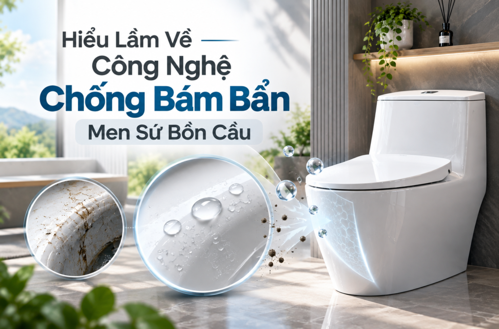 Men Sứ Bồn Cầu