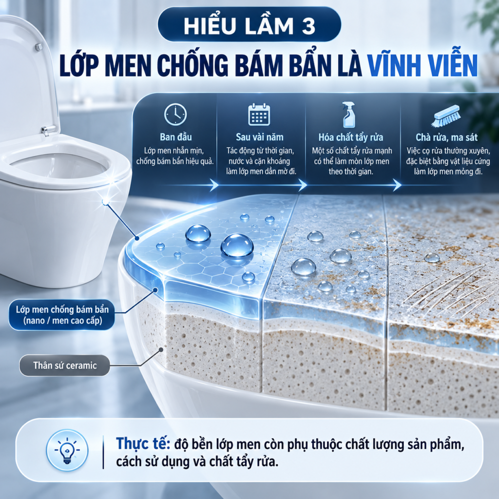 Men Sứ Bồn Cầu