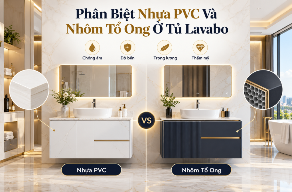 Tủ Lavabo Nhà Tắm
